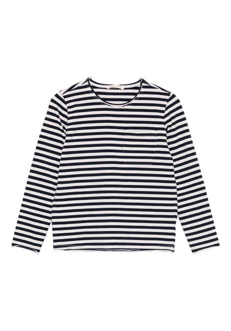 T-shirt a righe ZHOE & TOBIAH KIDS | SJS2MKNATURALE/BLU